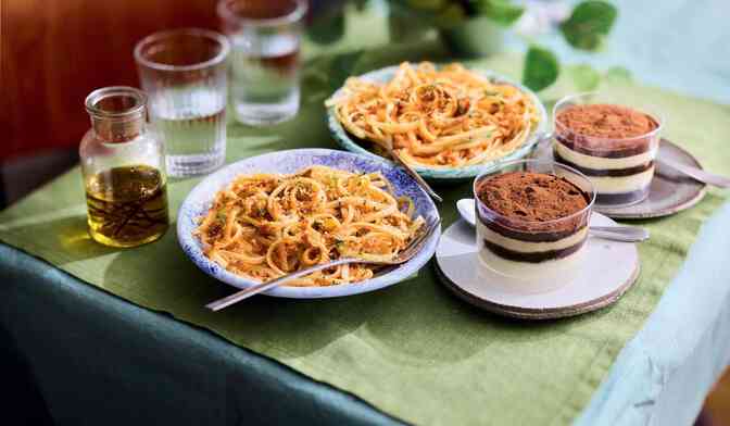 Menu Italien à petit prix